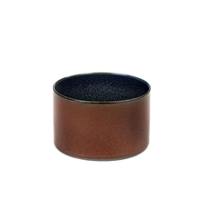 A-Le-Grelle-beker-cylinder-laag-H5cm-rustdark-blue