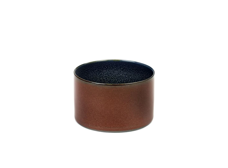 A-Le-Grelle-beker-cylinder-laag-H5cm-rustdark-blue