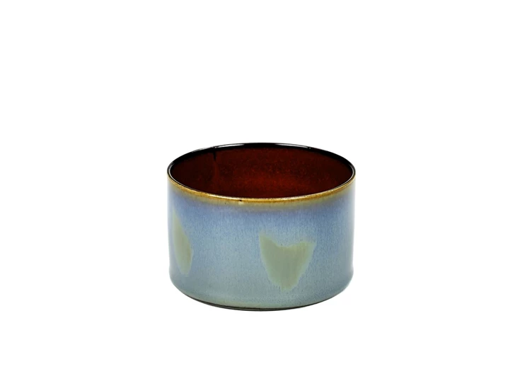 A-Le-Grelle-beker-cylinder-laag-H5cm-smokey-bluerust