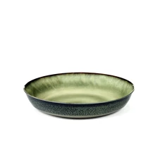 A-Le-Grelle-schaal-D21cm-misty-greydark-blue