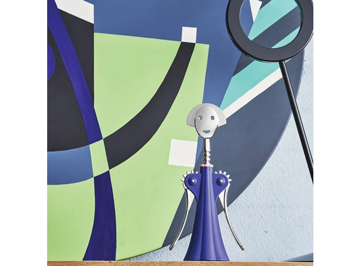 Alessi-Anna-kurkentrekker-donkerblauw