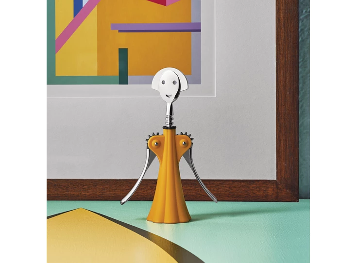 Alessi-Anna-kurkentrekker-geel