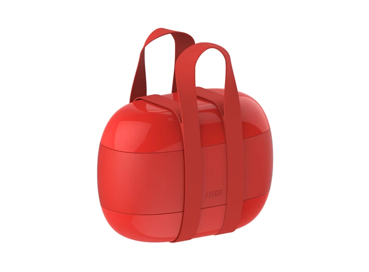 Alessi-Food-a-porter-lunchbox-rood