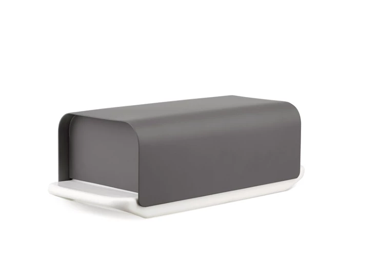 Alessi-Mattina-boterdoos-donkergrijs