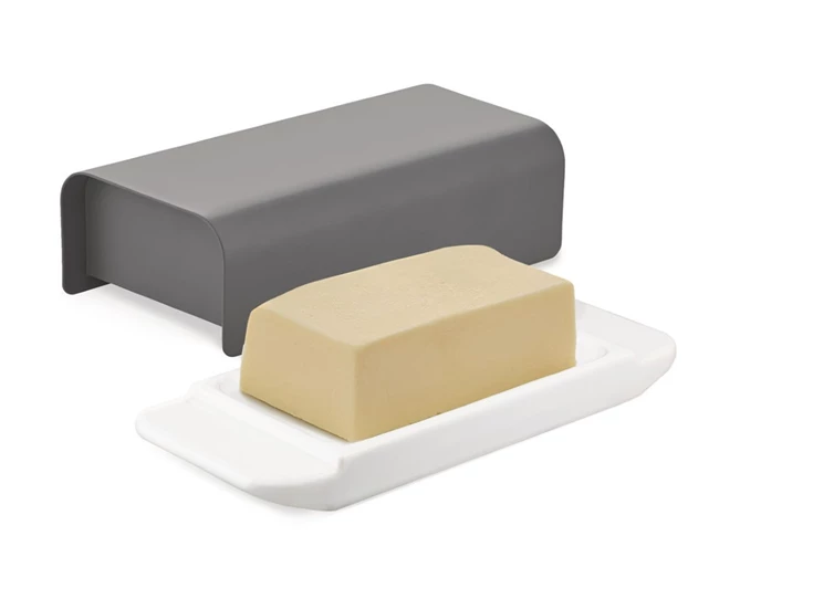 Alessi-Mattina-boterdoos-donkergrijs