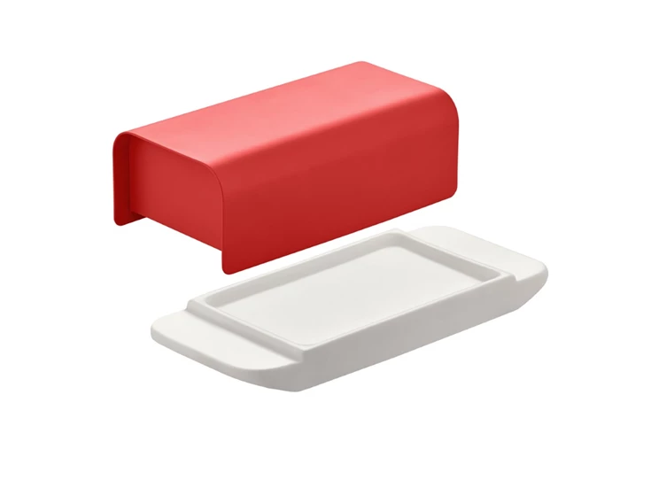 Alessi-Mattina-boterdoos-rood