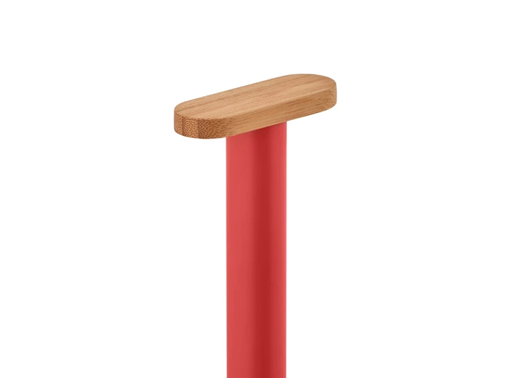 Alessi-Mattina-keukenrolhouder-rood