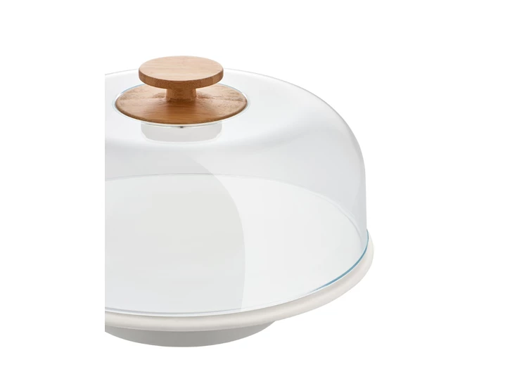 Alessi-Mattina-schotel-op-voet-met-deksel-D316cm-wit