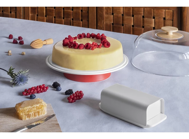 Alessi-Mattina-schotel-op-voet-met-deksel-D316cm-wit