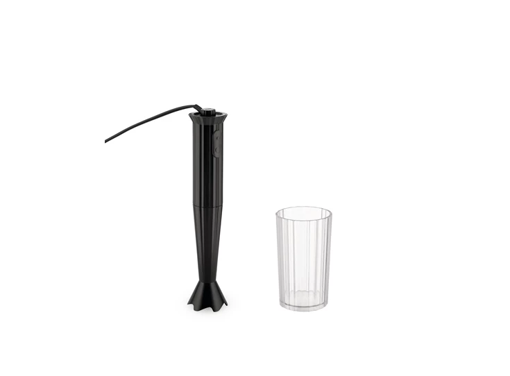 Alessi-Plisse-staafmixer-zwart
