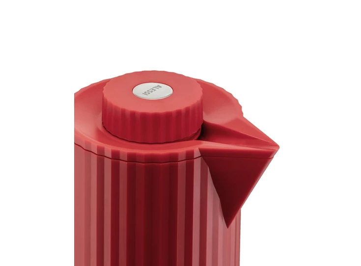 Alessi-Plisse-thermoskan-1L-rood