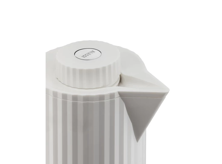 Alessi-Plisse-thermoskan-1L-wit