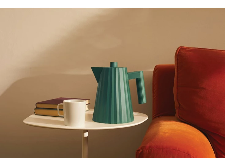 Alessi-Plisse-waterkoker-1L-groen