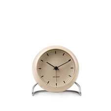 Arne-Jacobsen-City-Hall-tafelklok-D11cm-sandy-beige