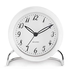 Arne-Jacobsen-table-clock-LK-white