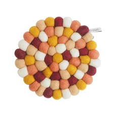 Aveva-potonderzetter-rond-D17cm-bubble-indian-summer