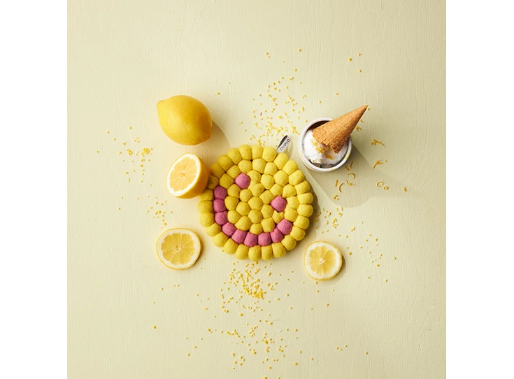 Aveva-Smiley-potonderzetter-rond-D198cm-lemon