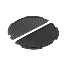 Big-Green-Egg-plancha-halve-maan-2-zijdig-voor-Large