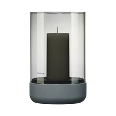 Blomus-Calma-windlicht-met-kaars-H20cm-D12cm-steel-gray-smoke