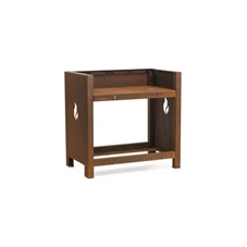 Braaimaster-zijtafelonderstel-80cm-cortenstaal