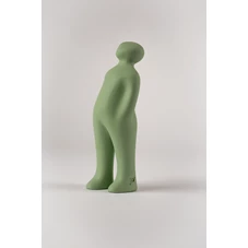 Cores-The-Visitor-green-alfafa-clear-cor-38-H-24cm