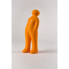 Cores-The-Visitor-orange-acafrao-clear-cor-43-H-24cm