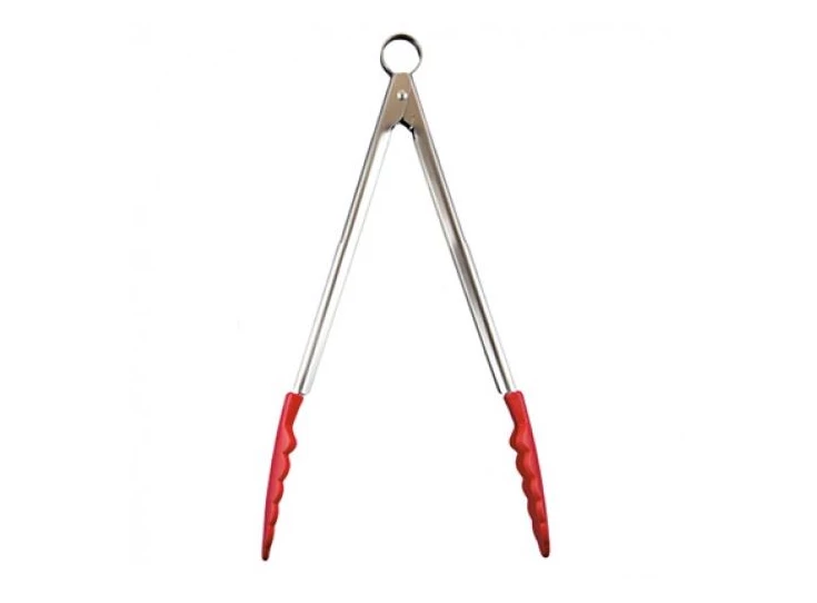 Cuisipro-serveertang-msilicone-rood-24cm