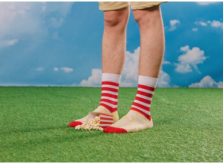 Eat-my-socks-1-paar-sokken-Popcorn