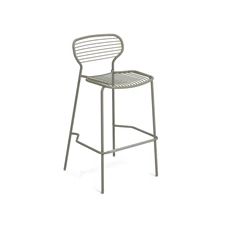 Emu-Apero-barstoel-53x55x101cm-grijs-groen