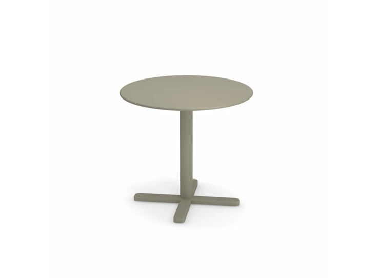 Emu-Darwin-tafel-D80-H74cm-grijs-groen