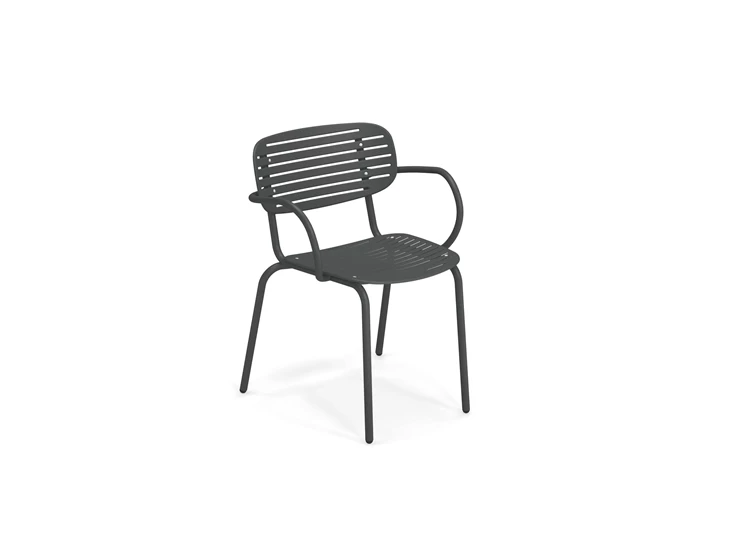 Emu-Mom-stoel-met-armleuning-antique-iron