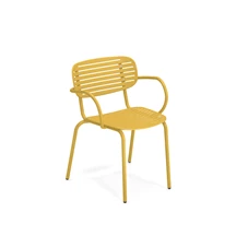 Emu-Mom-stoel-met-armleuning-curry-yellow