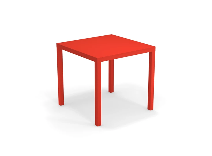 Emu-Nova-tafel-80x80cm-scarlet-red