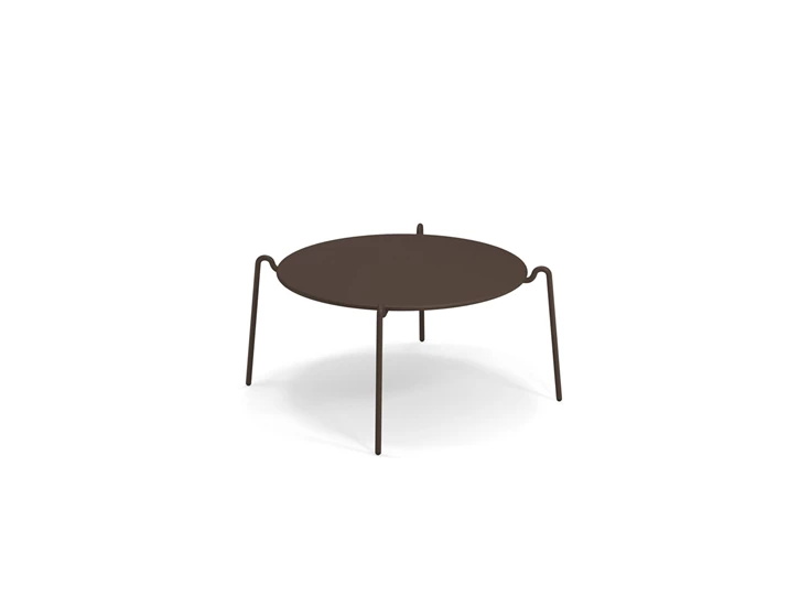 Emu-Rio-R50-lage-tafel-diameter-80cm-indian-brown