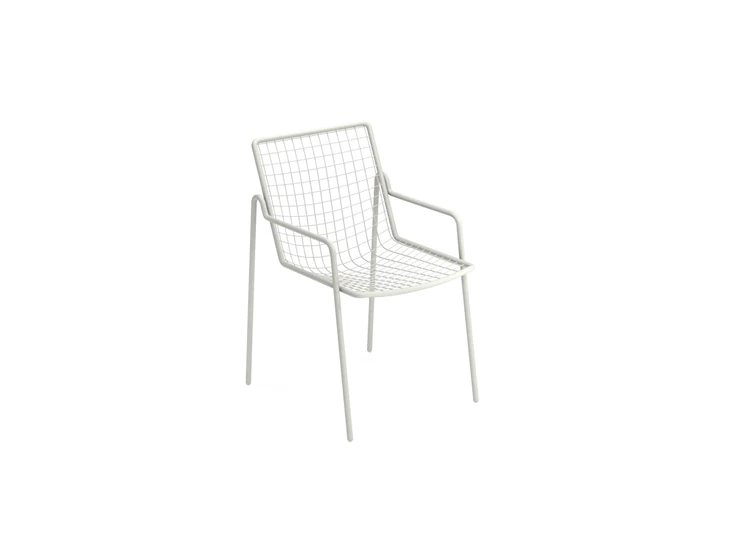Emu-Rio-R50-stoel-met-armleuning-matt-white