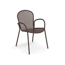 Emu-Ronda-XS-stoel-met-armleuning-indian-brown