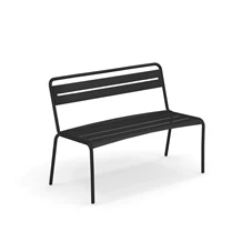 Emu-Star-zitbank-met-rugleuning-121cm-zwart