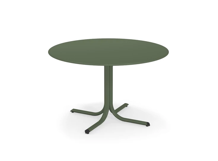 Emu-Table-System-tafel-D117cm-military-groen