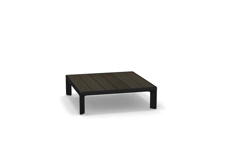 Emu-Tami-lage-tafel-89x86cm-H25cm-zwart-frame-bamboo