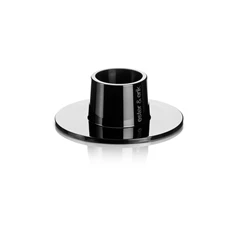 Ester-Erik-kandelaar-D6cm-medium-shiny-zwart