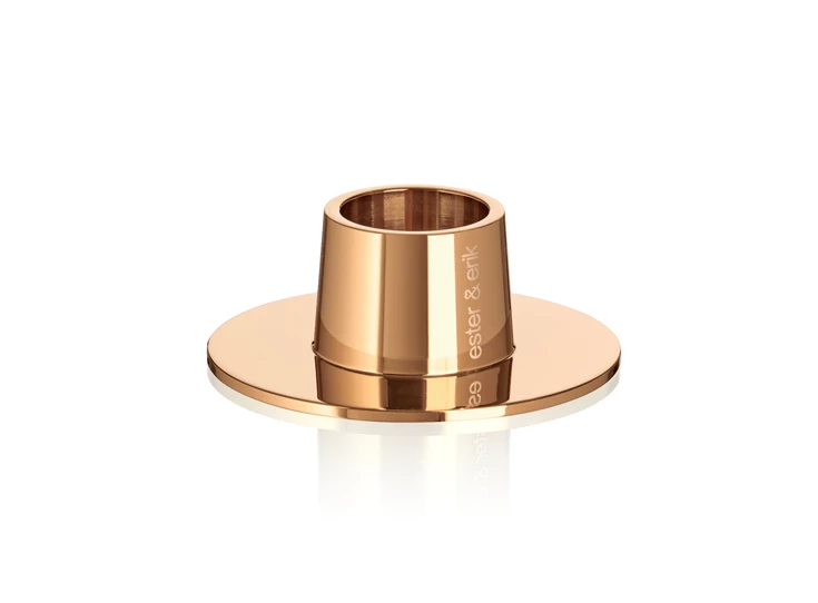 Ester-Erik-kandelaar-medium-shiny-rose-gold