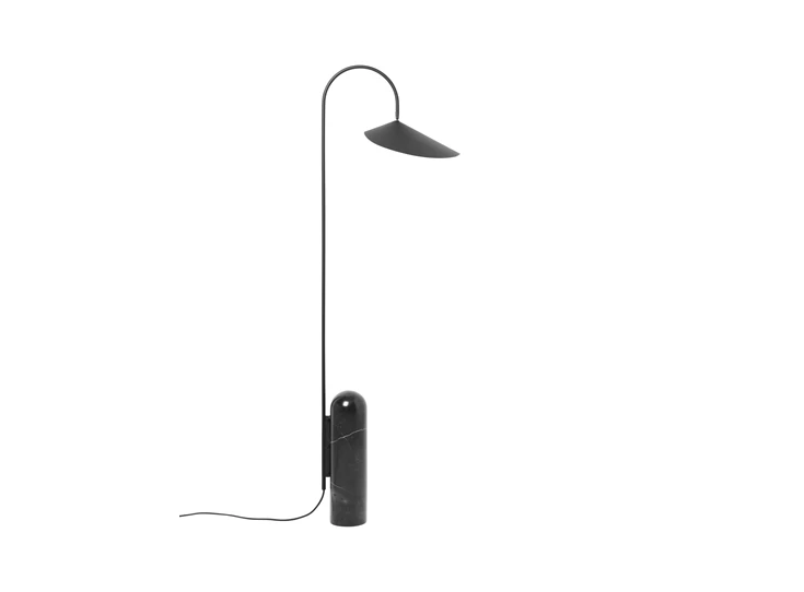 Ferm-Living-Arum-Floor-Lamp-Black