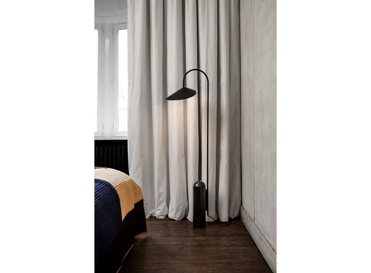 Ferm-Living-Arum-Floor-Lamp-Black