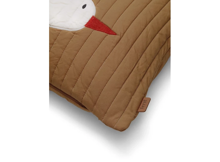 Ferm-Living-Bird-quilted-cushion-40x60cm-sugar-kelp