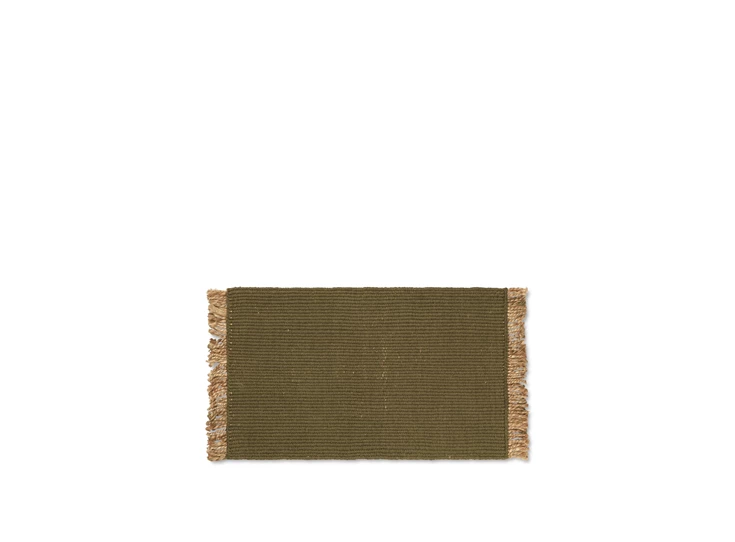Ferm-Living-Block-Mat-tapijt-50x80cm-olive-natural