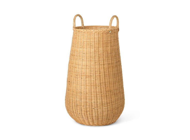 Ferm-Living-Braided-wasmand-D42cm-H80cm-natural