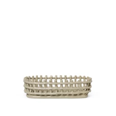 Ferm-Living-Ceramic-Basket-ovale-mand-schaal-30x15x85cm-cashmere