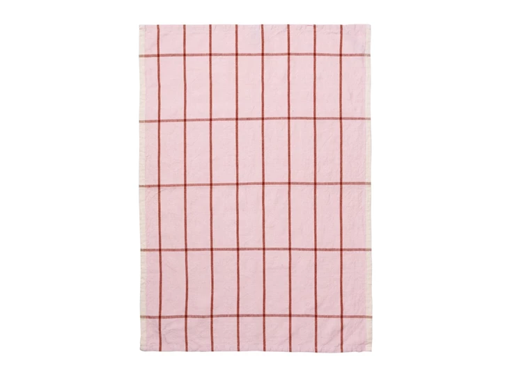 Ferm-Living-Hale-keukenhanddoek-50x70cm-roze-rust