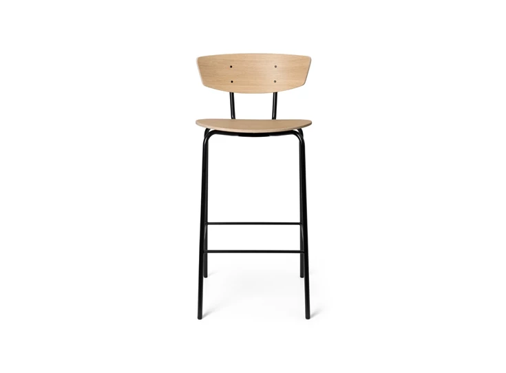 Ferm-Living-Herman-barstoel-laag-zithoogte-64cm-white-oiled-oak