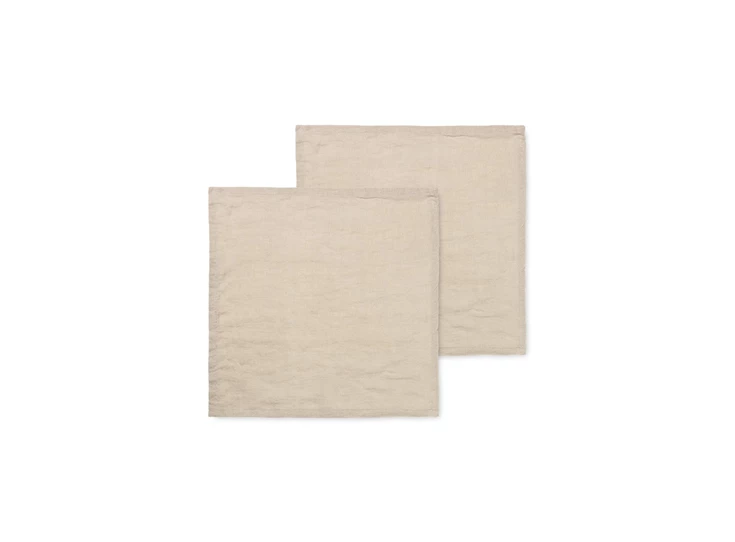 Ferm-Living-Linen-Napkins-servet-set-van-2-natural